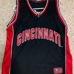 Mens Large Red and Black UC Basketball Jersey #30
